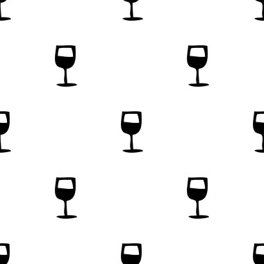 Vektör Dikişsiz desen, grafik illüstrasyon