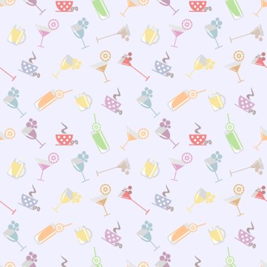 Vektör Dikişsiz desen, grafik illüstrasyon