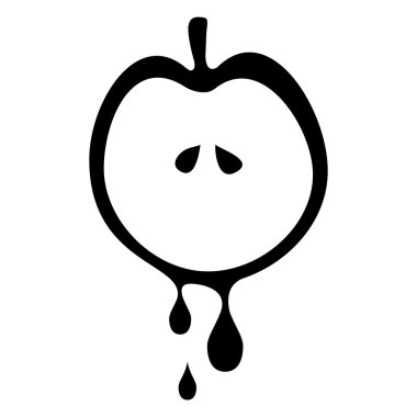 Vektör grafik illüstrasyon meyve