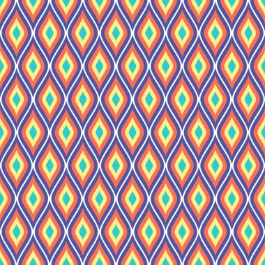 Vektör Dikişsiz desen, grafik illüstrasyon