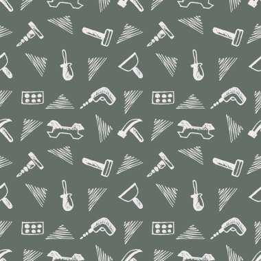 Vektör Dikişsiz desen, grafik illüstrasyon