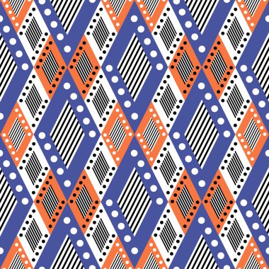 Vektör Dikişsiz desen, grafik illüstrasyon