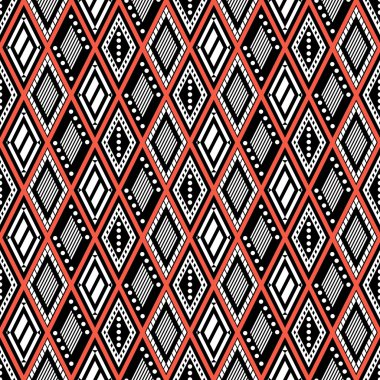 Vektör Dikişsiz desen, grafik illüstrasyon