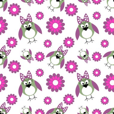 Vektör Dikişsiz desen, grafik illüstrasyon