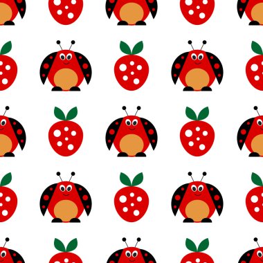 Vektör Dikişsiz desen, grafik illüstrasyon