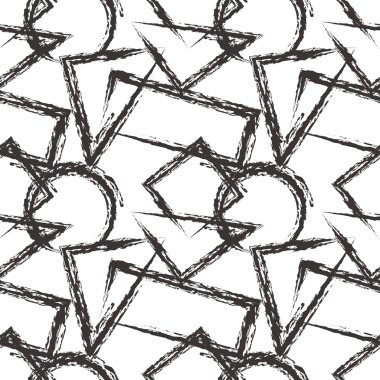 Vektör Dikişsiz desen, grafik illüstrasyon