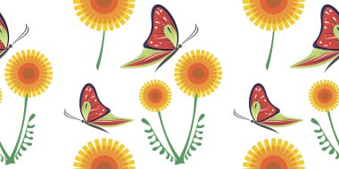 Vektör Dikişsiz desen, grafik illüstrasyon