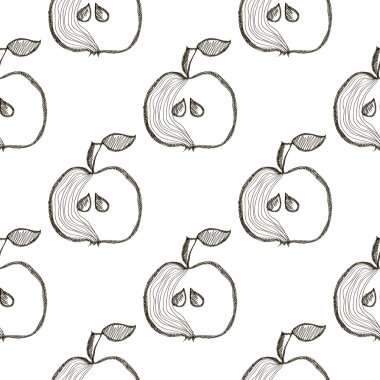 Vektör Dikişsiz desen, grafik illüstrasyon