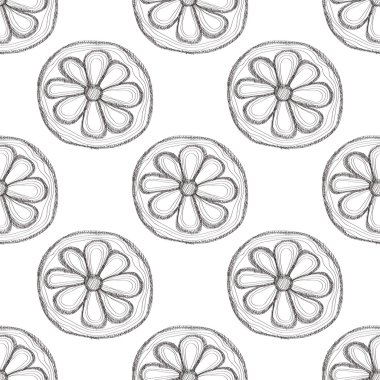 Vektör Dikişsiz desen, grafik illüstrasyon