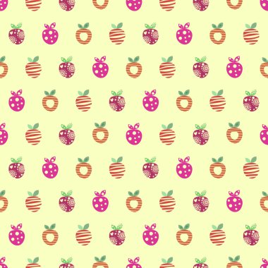 Vektör Dikişsiz desen, grafik illüstrasyon