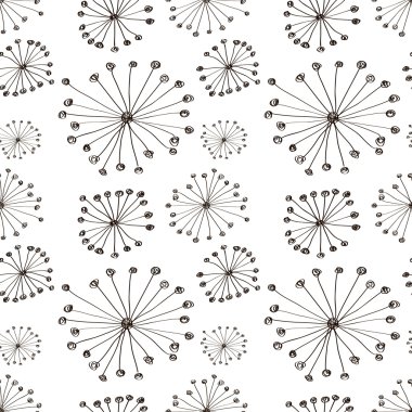 Vektör Dikişsiz desen, grafik illüstrasyon
