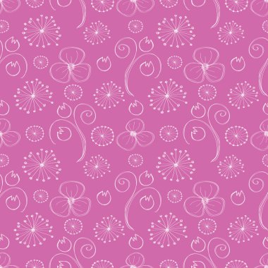 Vektör Dikişsiz desen, grafik illüstrasyon