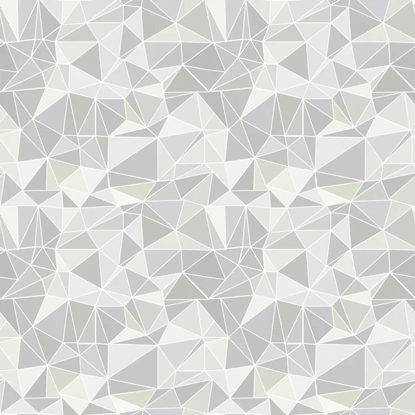 Nahtlose Vektormuster. abstrakter grauer Hintergrund mit Dreiecken. — Stockvektor