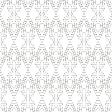 Dikişsiz vektör deseni, grafik illüstrasyon