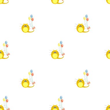 Dikişsiz vektör deseni, grafik illüstrasyon