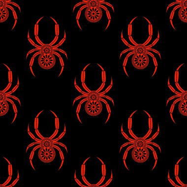 Dikişsiz vektör deseni, grafik illüstrasyon