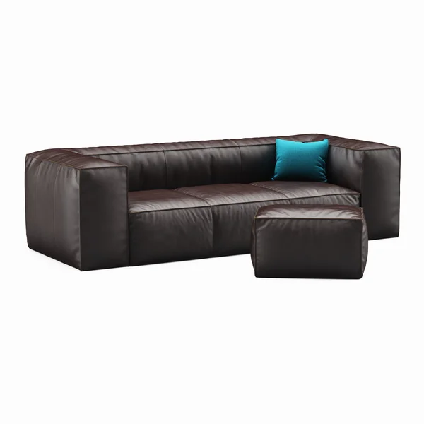 Sofa brown — Stock Photo, Image