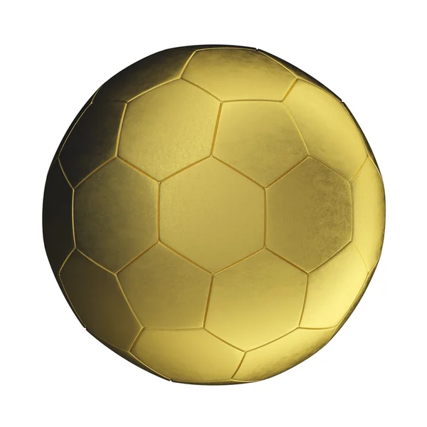 Goldener Fußball — Stockfoto