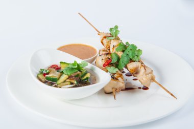 Geleneksel Japon meze Kushiyaki