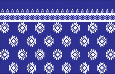 Doğulu etnik desensiz geleneksel arka plan Halı, duvar kağıdı, ambalaj, batik, Vektör illüstrasyon nakış tarzı