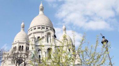 Basilique du Sacré Coeur de Paris alansal görünümünü