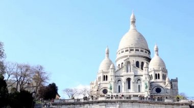 Basilique du Sacré Coeur de Paris alansal görünümünü