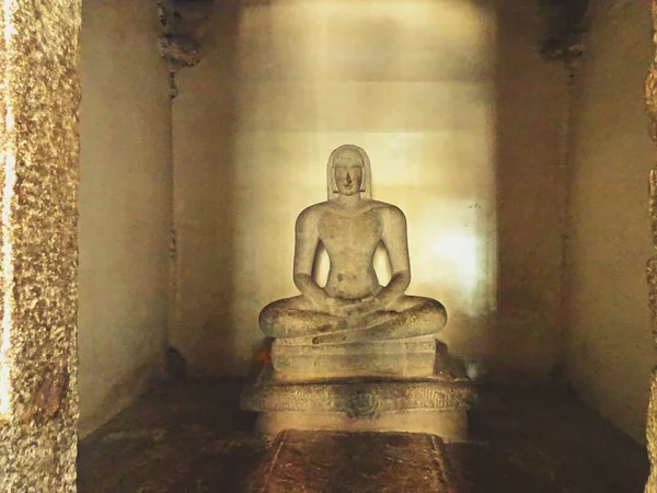 Carvings Bahubali Jain Temple Hassan Karnataka India — Stock Photo, Image