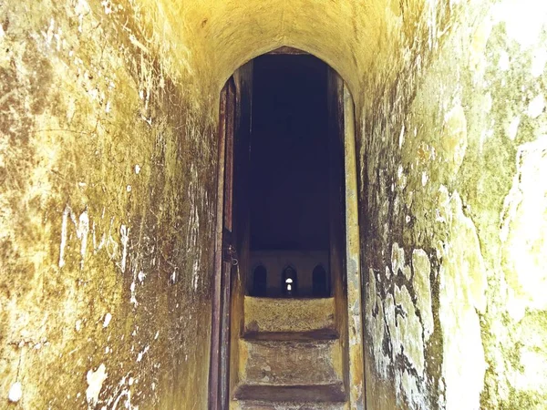 Gol Gumbaz Karnataka Mausoleo Mohammed Adil Shah —  Fotos de Stock