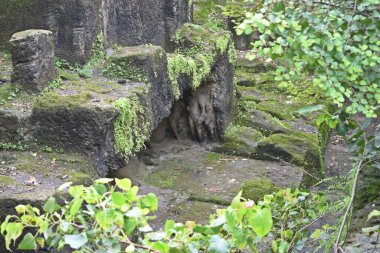  1500 yıllık BUDDDHIST JOGESHWARI CAVES, maharashtra, mumbai, Hindistan