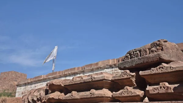 Ruinas Mandore Fort Jodhpur Rajasthan India —  Fotos de Stock