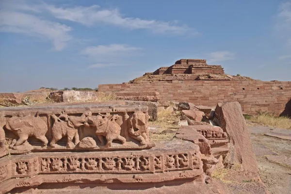 Ruïnes Van Mandore Fort Jodhpur Rajasthan India — Stockfoto