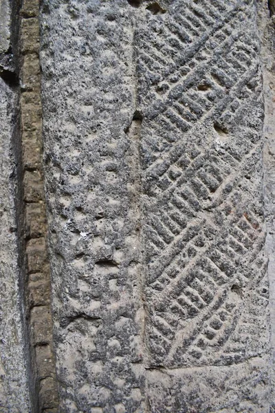 Starověká Řezbářská Stěna Roku 1500 Let Buddhist Jogeshwari Caves Maharashtra — Stock fotografie