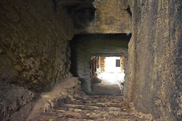 1500 Years Old Buddhist Jogeshwari Caves Maharashtra Mumbai India — Stock Photo, Image