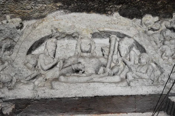 1500 yıllık BUDDDHIST JOGESHWARI CAVES, maharashtra, mumbai, Hindistan