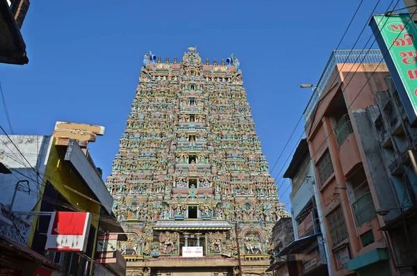 Meenakshi Amman Templo Madurai Tamil Nadu — Foto de Stock