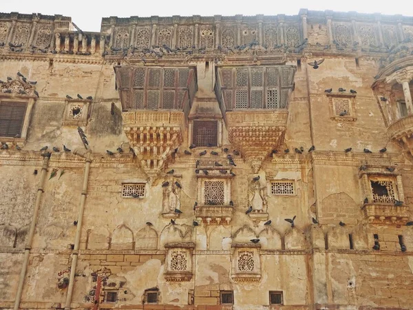 Arquitetura Aaina Mahal Palácio Bhuj Gujarat — Fotografia de Stock