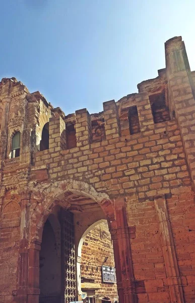 Архитектура Дворца Айна Махал Бхудж Гуджарат — стоковое фото