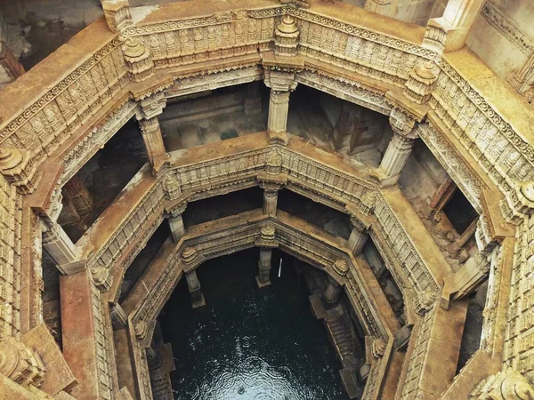 Sculpture Adalaj Stepwell Ahmedabad Gujarat — Photo