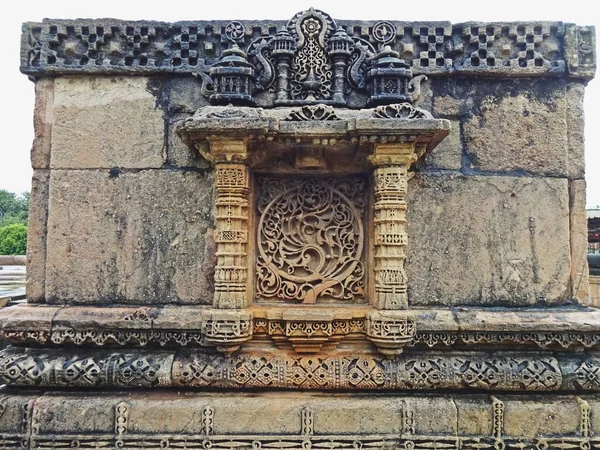 Adalaj Stepwell 'de oyma Ahmedabad Gujarat