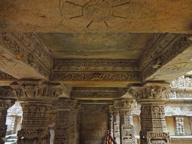 Rani Ki Vav, Gujarat (Kraliçenin Stepwell) UNESCO Dünya Mirası Alanında oyma