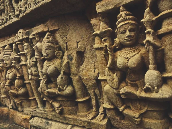 Talla Rani Vav Gujarat Estepa Reina Patrimonio Humanidad Por Unesco —  Fotos de Stock