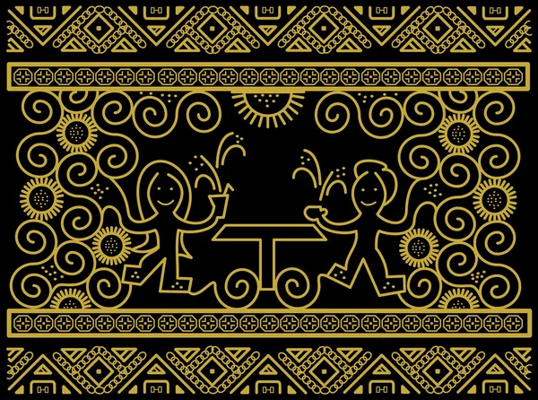 Sorunsuz Modern Batik desen