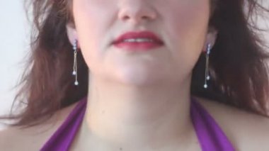 seksi kadın saç üfleme