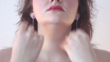 Şehvetli kadın rüzgar nefes