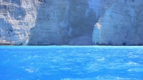 Greckie wyspy rejs Grecja wybrzeże inspirujące krajobraz — Wideo stockowe