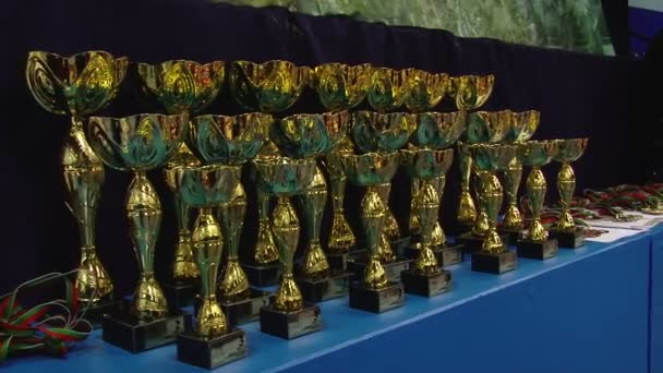 Дитячі танці чемпіонату — стокове відео