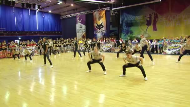 Campeonato de danza infantil — Vídeos de Stock