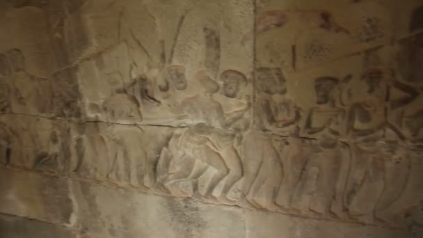 Angkor Wat κύριος ναός Αρχαία Αρχιτεκτονική — Αρχείο Βίντεο