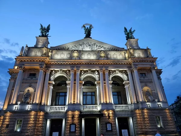 Lviv Theater Van Opera Ballet — Stockfoto