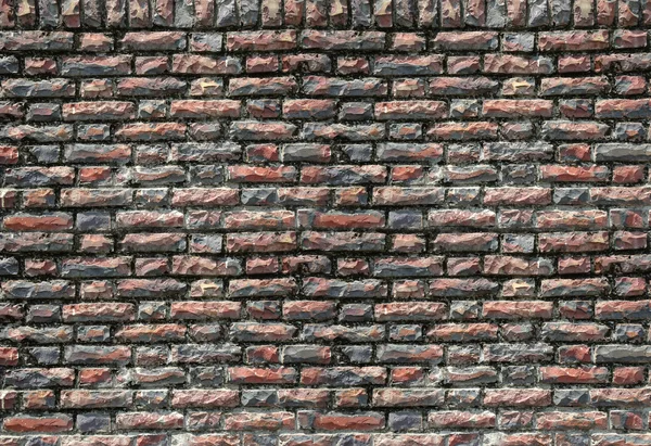 돌 벽입니다. 벽돌 벽. — 스톡 사진